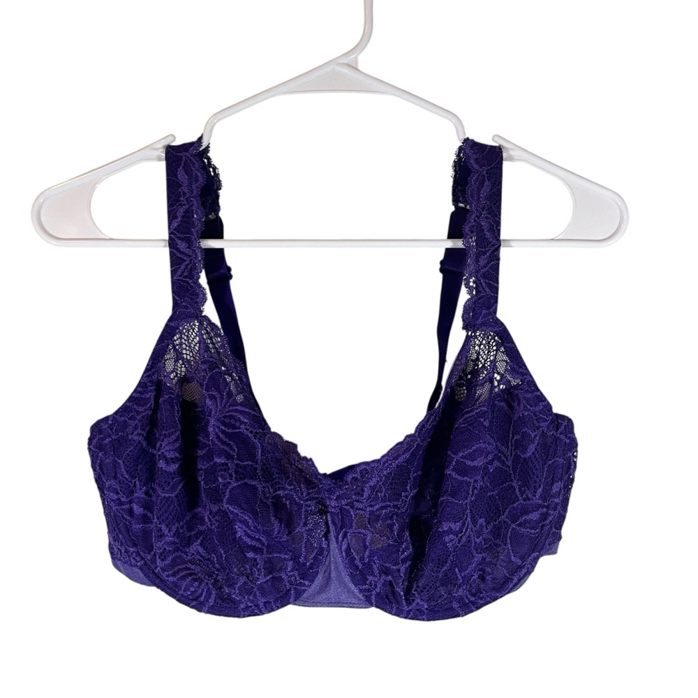 Bali 40D Purple Lace Bra